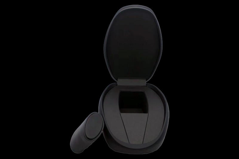 Richard Mille - Black Oval Leather Watch Box Set Top 1:1 Quality with Booklet and Tag