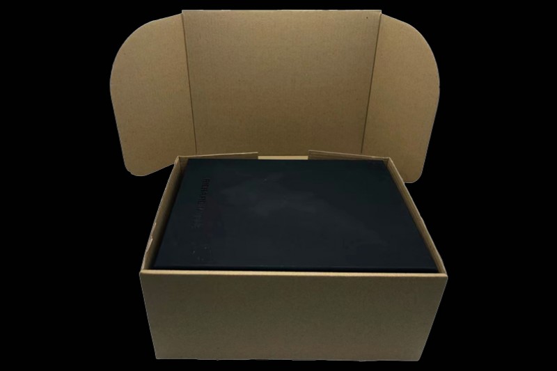 Richard Mille - Black Oval Leather Watch Box Set Top 1:1 Quality with Booklet and Tag
