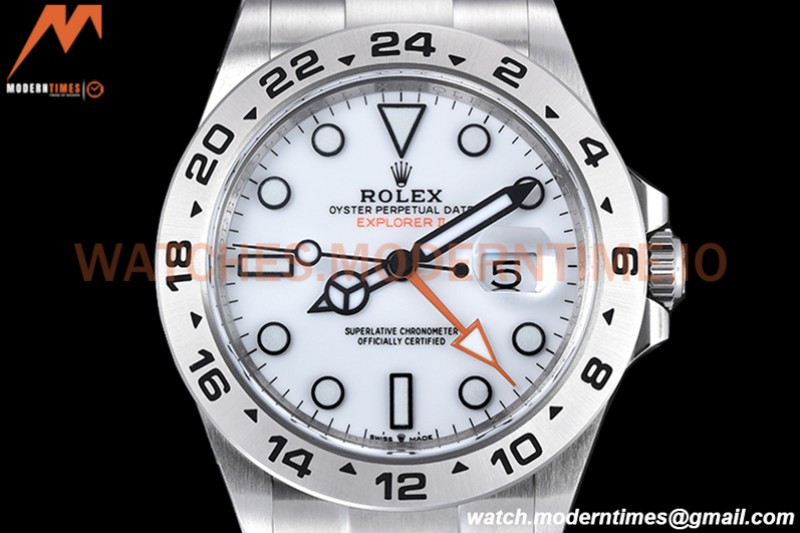 Rolex - Explorer II 226570 SS/SS 904L White CHS C+F VR3285