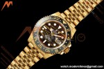 Rolex - GMT II 126718GRNR 40mm 904L Jub YG/YG Tiger Iron Dial QF VR3285 Free Sprung