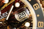 Rolex - GMT II 126718GRNR 40mm 904L Jub YG/YG Tiger Iron Dial QF VR3285 Free Sprung