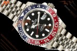Rolex - GMT II 126710BLRO Pepsi 40mm 904L Jub SS/SS Black Dial QF JH3285 Free Sprung