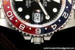 Rolex - GMT II 126710BLRO Pepsi 40mm 904L Jub SS/SS Black Dial QF JH3285 Free Sprung