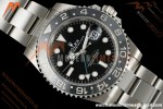 Rolex - GMT II 126710GRNR Bruce Wayne 40mm 904L Oys SS/SS Black Dial RF JH3285 Free Sprung