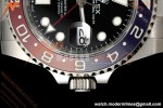 Rolex - GMT II 126710BLRO Pepsi 40mm 904L Oys SS/SS Black Dial RF JH3285 Free Sprung
