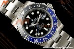 Rolex - GMT II 126710BLNR Batman 40mm 904L Oys SS/SS Black Dial RF JH3285 Free Sprung