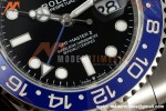 Rolex - GMT II 126710BLNR Batman 40mm 904L Oys SS/SS Black Dial RF JH3285 Free Sprung