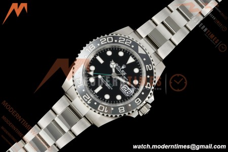 Rolex - GMT II 126710GRNR Bruce Wayne 40mm 904L Oys SS/SS Black Dial RF JH3285