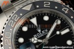 Rolex - GMT II 126720VTNR LHD 40mm 904L Oys SS/SS Black Dial RF JH3285