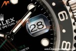 Rolex - GMT II 126710GRNR Bruce Wayne 40mm 904L Jub SS/SS Black Dial RF JH3285 Free Sprung