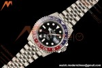 Rolex - GMT II 126710BLRO Pepsi 40mm 904L Jub SS/SS Black Dial RF JH3285 Free Sprung