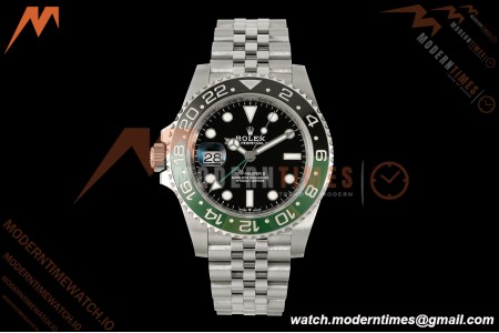 Rolex - GMT II 126720VTNR LHD 40mm 904L Jub SS/SS Black Dial RF JH3285
