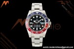 Rolex - GMT II 126710BLRO Pepsi 40mm Gain Weight 904L Oys SS/SS Black WF JH3285 CHS