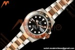 Rolex - GMT II 126711CHNR Rootbeer 40mm Oys 904L RG/SS Black QF JH3285 Free Sprung