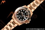 Rolex - GMT II 126715CHNR Rootbeer 40mm 904L Oys RG/RG Black QF JH3285 Free Sprung