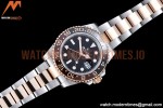Rolex - GMT II 126711CHNR 904L RG/SS Blk GMF V6 SH3285 CHS