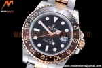 Rolex - GMT II 126711CHNR 904L RG/SS Blk GMF V6 SH3285 CHS