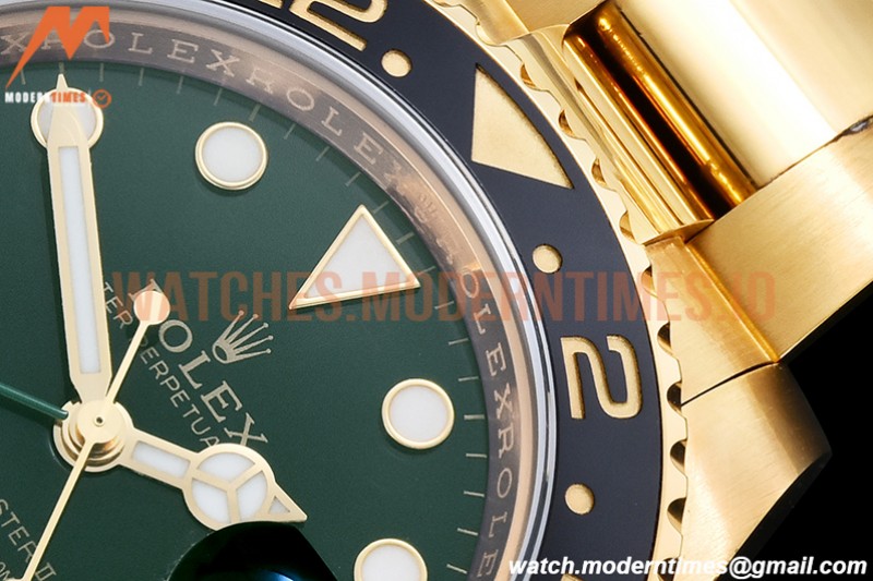 Rolex - GMT II 116718LN 904 Wrp YG/YG Grn KF VR3186 CHS