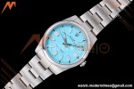 Rolex - Oyster Pert. 41mm 124300 SS/SS Turquoise Blue VF DD3230