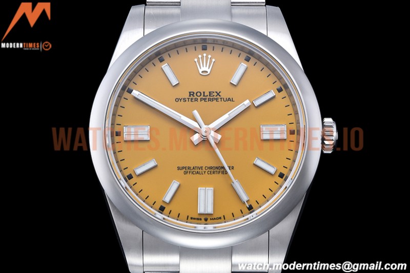 Rolex - Oyster Pert 41mm 124300 Oys SS/SS Yelw VSF VS3235