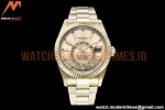 Rolex - Skydweller 326938 YG/YG Gold Noob Asian 23J