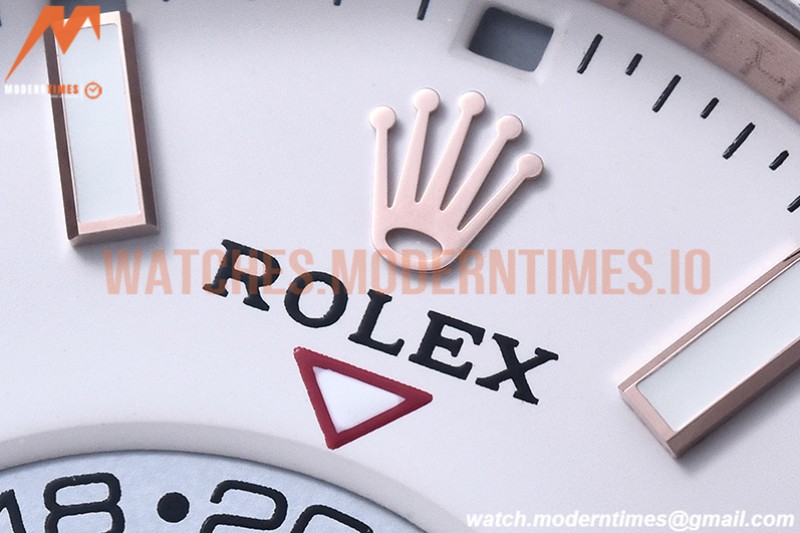 Rolex - Skydweller 326935 RG/RG White Noob Asian 23J
