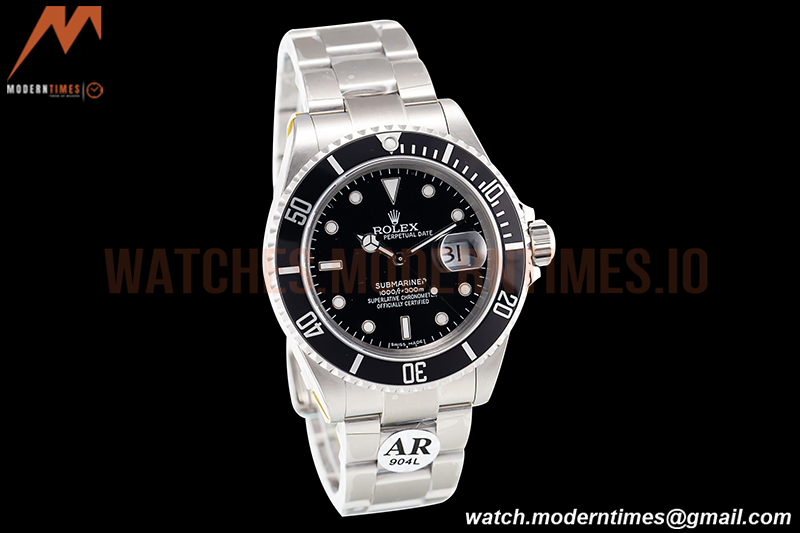 Rolex - Submariner 16610LN 904L SS/SS Black ARF V2 SH3135