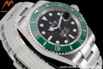 Rolex - Submariner 41mm 126610LV Kermit 904L SS/SS Black ZF VR3235