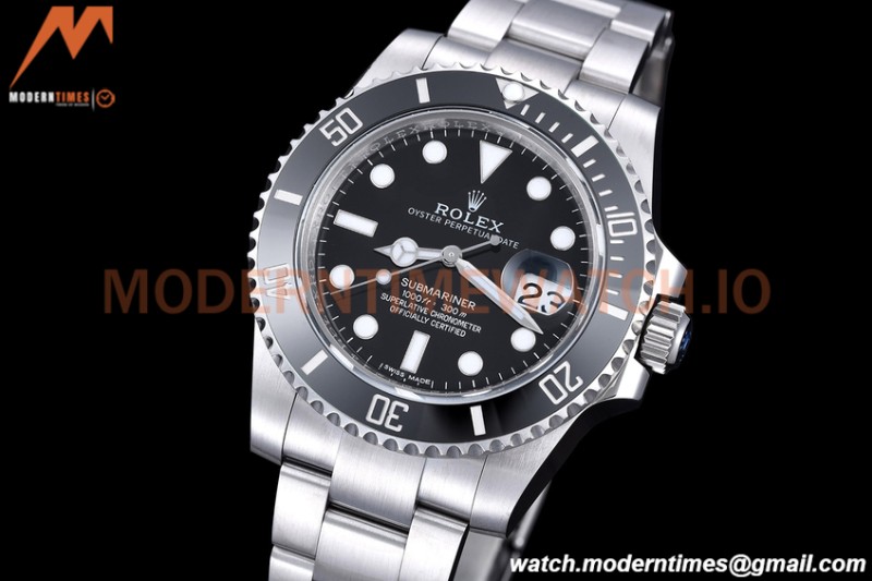 Rolex - Submariner 40mm 116610LN 904L SS/SS Black ZF VR3135