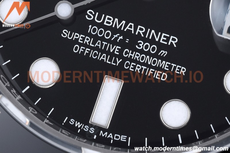 Rolex - Submariner 40mm 116610LN 904L SS/SS Black ZF VR3135
