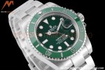 Rolex - Submariner 40mm 116610LV 316L SS/SS Green ZRF A3135