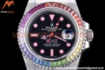 Rolex - Submariner 40mm Blaken Pink Lady SS/SS Diamond Black RAF VR3135