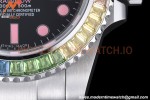 Rolex - Submariner 40mm Blaken Pink Lady SS/SS Diamond Black RAF VR3135
