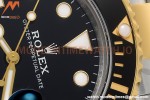 Rolex - Submariner 40mm 116613LN 904L YG/SS Black VSF VS3135
