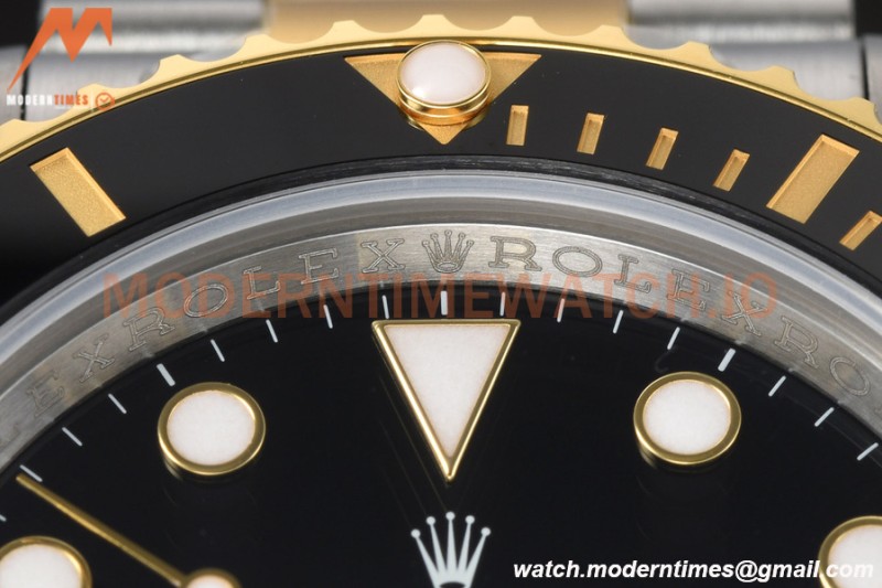 Rolex - Submariner 40mm 116613LN 904L YG/SS Black VSF VS3135