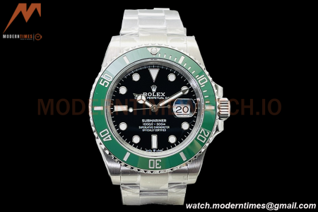 Rolex - Submariner 41mm 126610LV 904L SS/SS Black VSF VS3235
