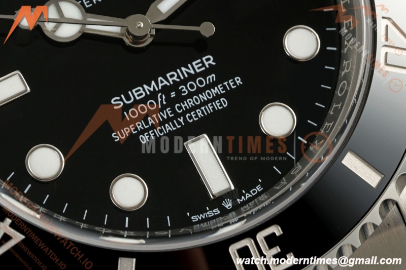 Rolex - Submariner 124060 No Date 904L 41mm SS/SS Black THBF SH3235 | 롤렉스 - 서브마리너 126610LN 904L 41mm SS/SS 블랙 THBF SH3235