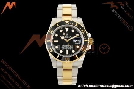 Rolex - Submariner 40mm 116613LN Gain Weight 904L YG/SS Black RCF DD3135 | 롤렉스 - 서브마리너 40mm 116613LN 게인 웨이트 904L YG/SS 블랙 RCF DD3135