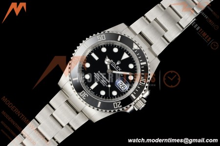 Rolex - Submariner 126610LN 904L 41mm SS/SS Black RWF DD3235 Free Sprung