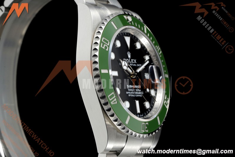 Rolex - Submariner 126610LV 904L 41mm SS/SS Black RWF DD3235 Free Sprung