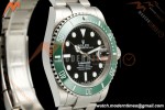 Rolex - Submariner 126610LV Kermit 904L 41mm SS/SS Black QF DD3235 Free Sprung