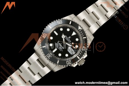 Rolex - Submariner 126610LN 904L 41mm SS/SS Black QF DD3235 Free Sprung