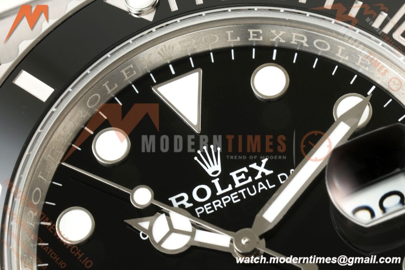 Rolex - Submariner 126610LN 904L 41mm SS/SS Black QF DD3235 Free Sprung
