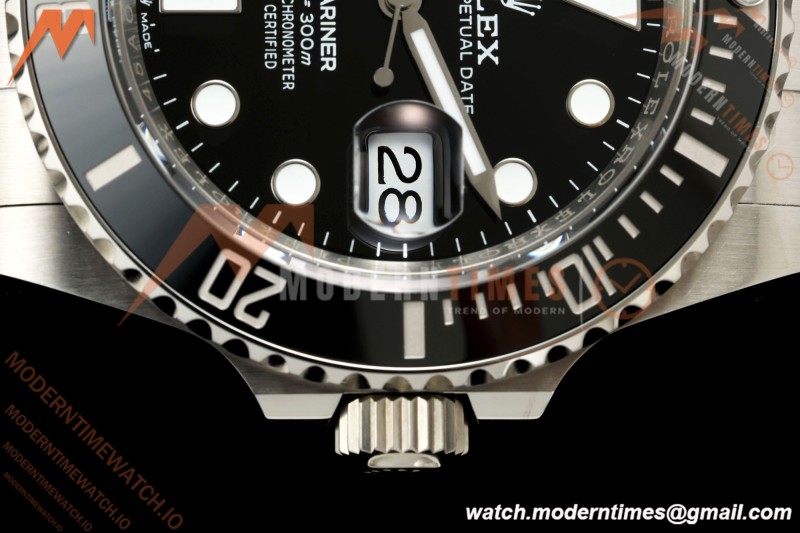 Rolex - Submariner 126610LN 904L 41mm SS/SS Black QF DD3235 Free Sprung