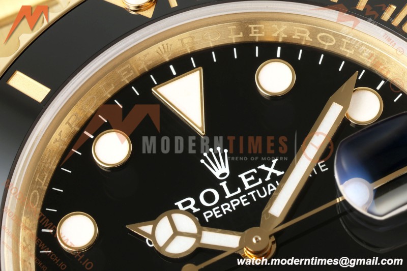 Rolex - Submariner 126618LN 41mm Gain Weight 904L YG/YG Black WF JH3235