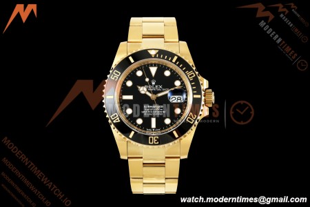 Rolex - Submariner 126618LN 41mm Gain Weight 904L YG/YG Black WF JH3235