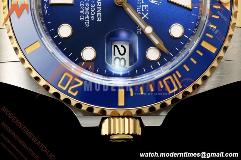 Rolex - Submariner 41mm 126613LB Gain Weight 904L YG/SS Blue WF JH3235