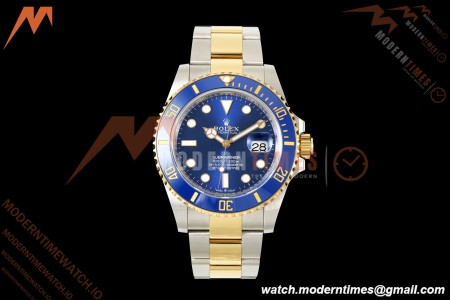 Rolex - Submariner 41mm 126613LB Gain Weight 904L YG/SS Blue WF JH3235