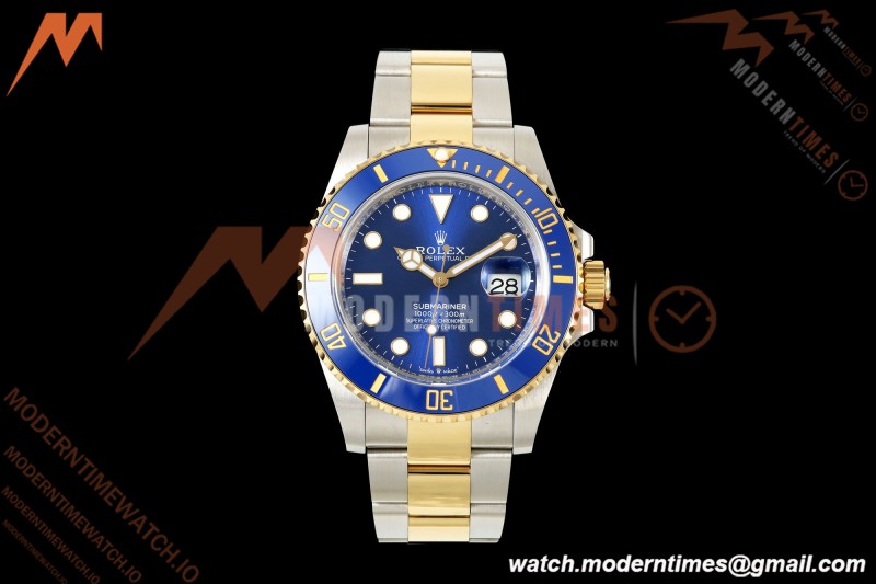 Rolex - Submariner 41mm 126613LB Gain Weight 904L YG/SS Blue WF JH3235