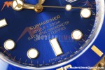 Rolex - Submariner 40mm 116613LB Gain Weight 904L YG/SS Blue WF DD3135